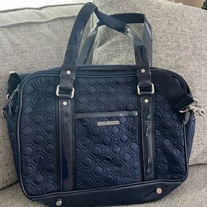 Vera Bradley Midnight Blue Quilted Laptop Bag